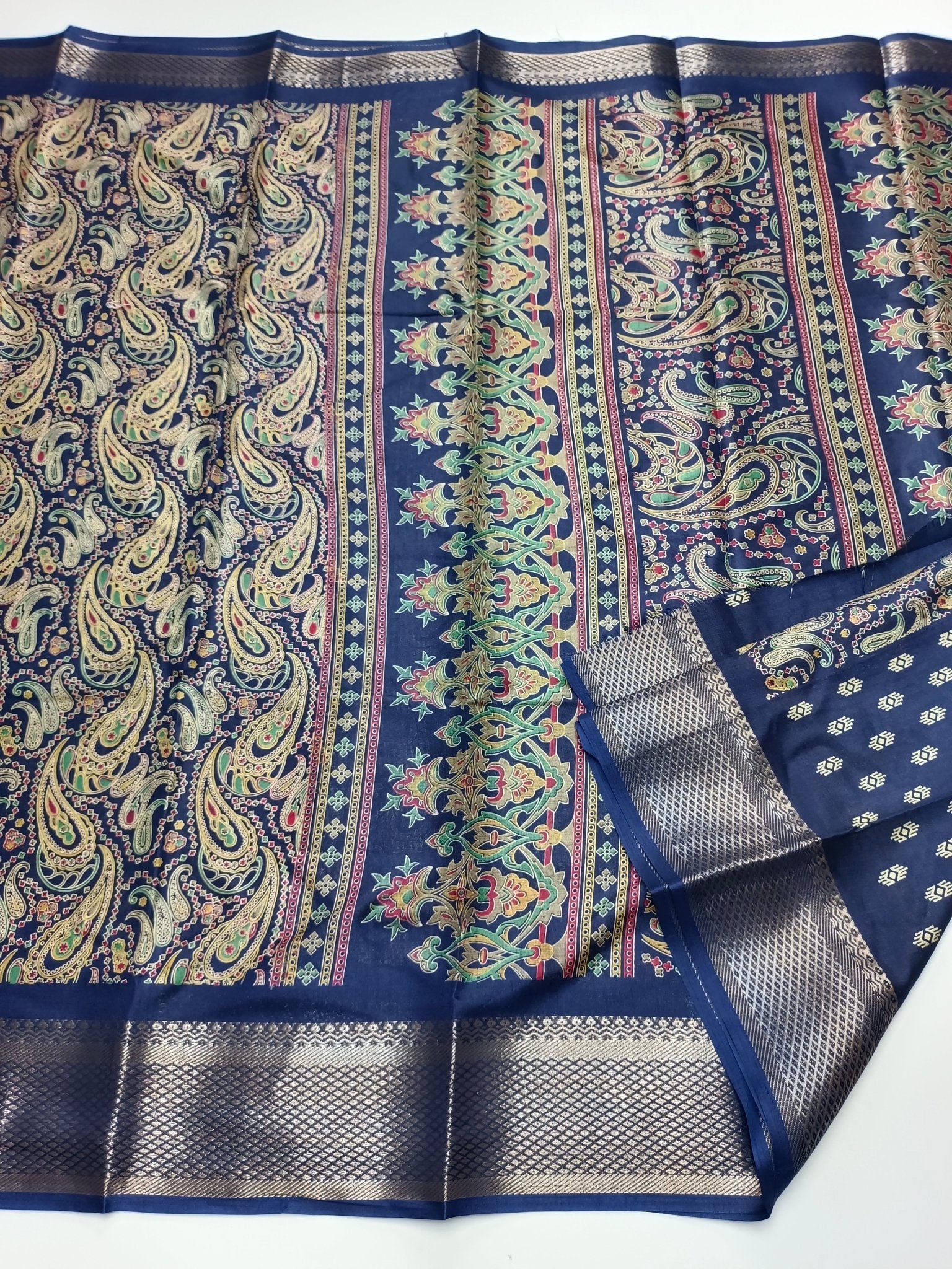 FANCY DOLA SILK SAREE - B S CHANNABASAPPA & SONS