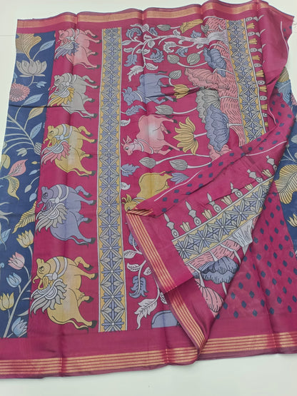 FANCY DOLA SILK SAREE - B S CHANNABASAPPA & SONS