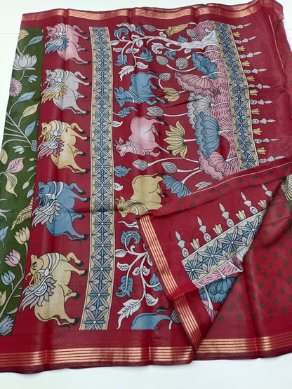 FANCY DOLA SILK SAREE - B S CHANNABASAPPA & SONS