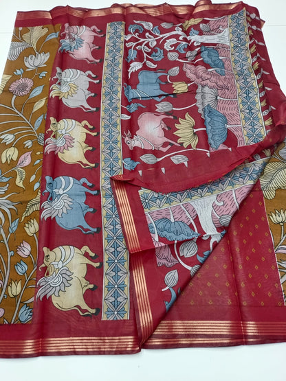 FANCY DOLA SILK SAREE - B S CHANNABASAPPA & SONS