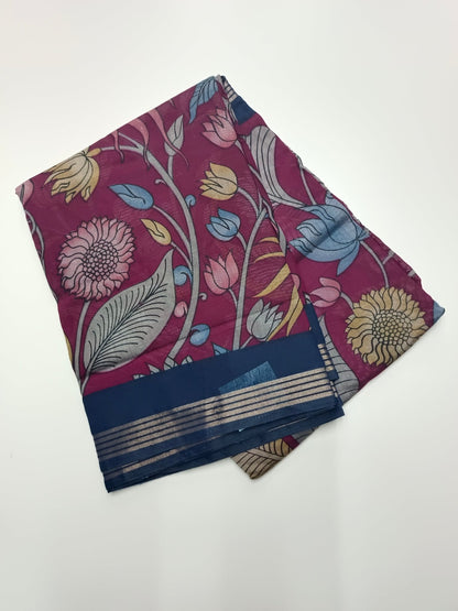 FANCY DOLA SILK SAREE - B S CHANNABASAPPA & SONS