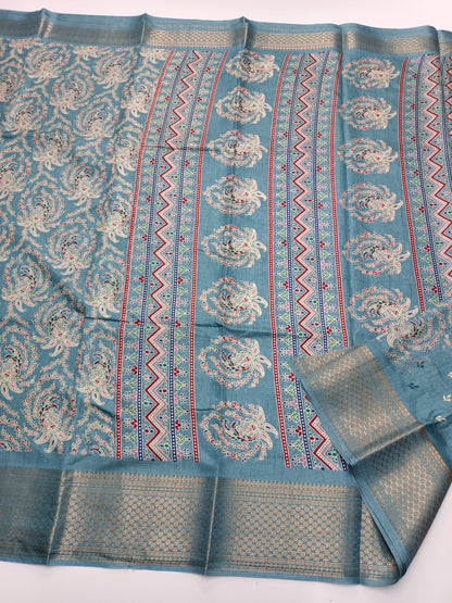 FANCY DOLA SILK SAREE - B S CHANNABASAPPA & SONS