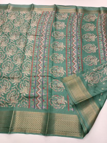 FANCY DOLA SILK SAREE - B S CHANNABASAPPA & SONS