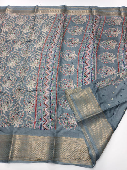 FANCY DOLA SILK SAREE - B S CHANNABASAPPA & SONS