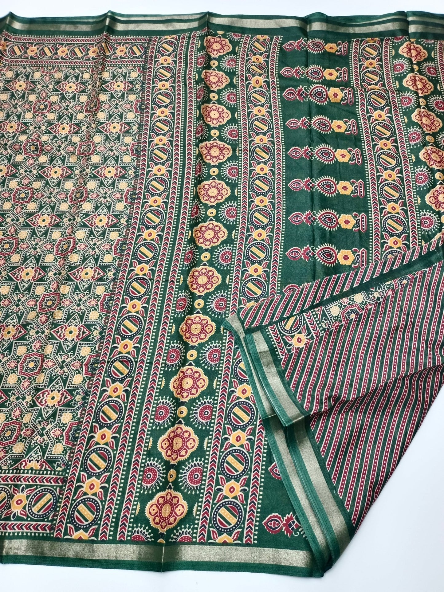 FANCY DOLA SILK SAREE - B S CHANNABASAPPA & SONS