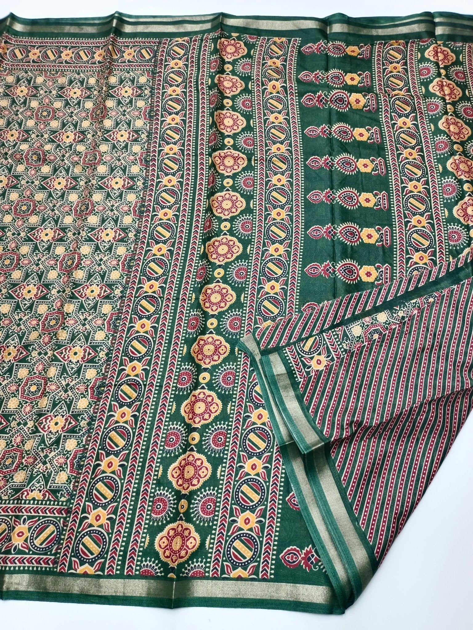 FANCY DOLA SILK SAREE - B S CHANNABASAPPA & SONS