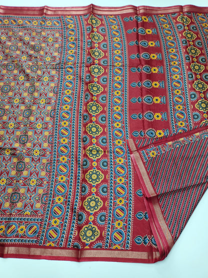 FANCY DOLA SILK SAREE - B S CHANNABASAPPA & SONS