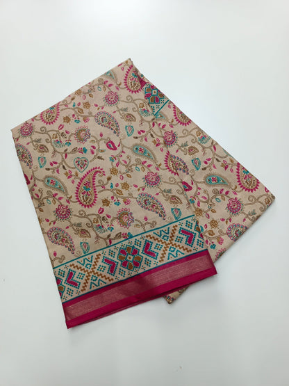 FANCY DOLA SILK SAREE - B S CHANNABASAPPA & SONS