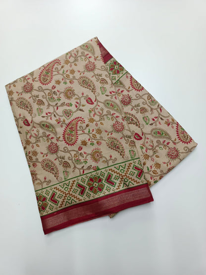 FANCY DOLA SILK SAREE - B S CHANNABASAPPA & SONS