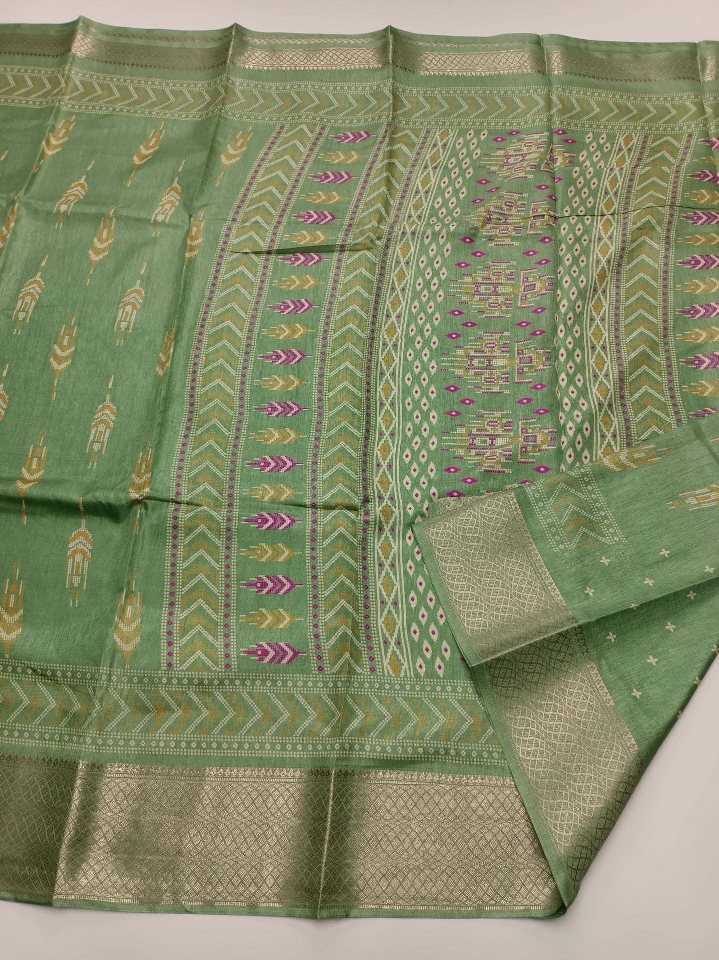 FANCY DOLA SILK SAREE - B S CHANNABASAPPA & SONS