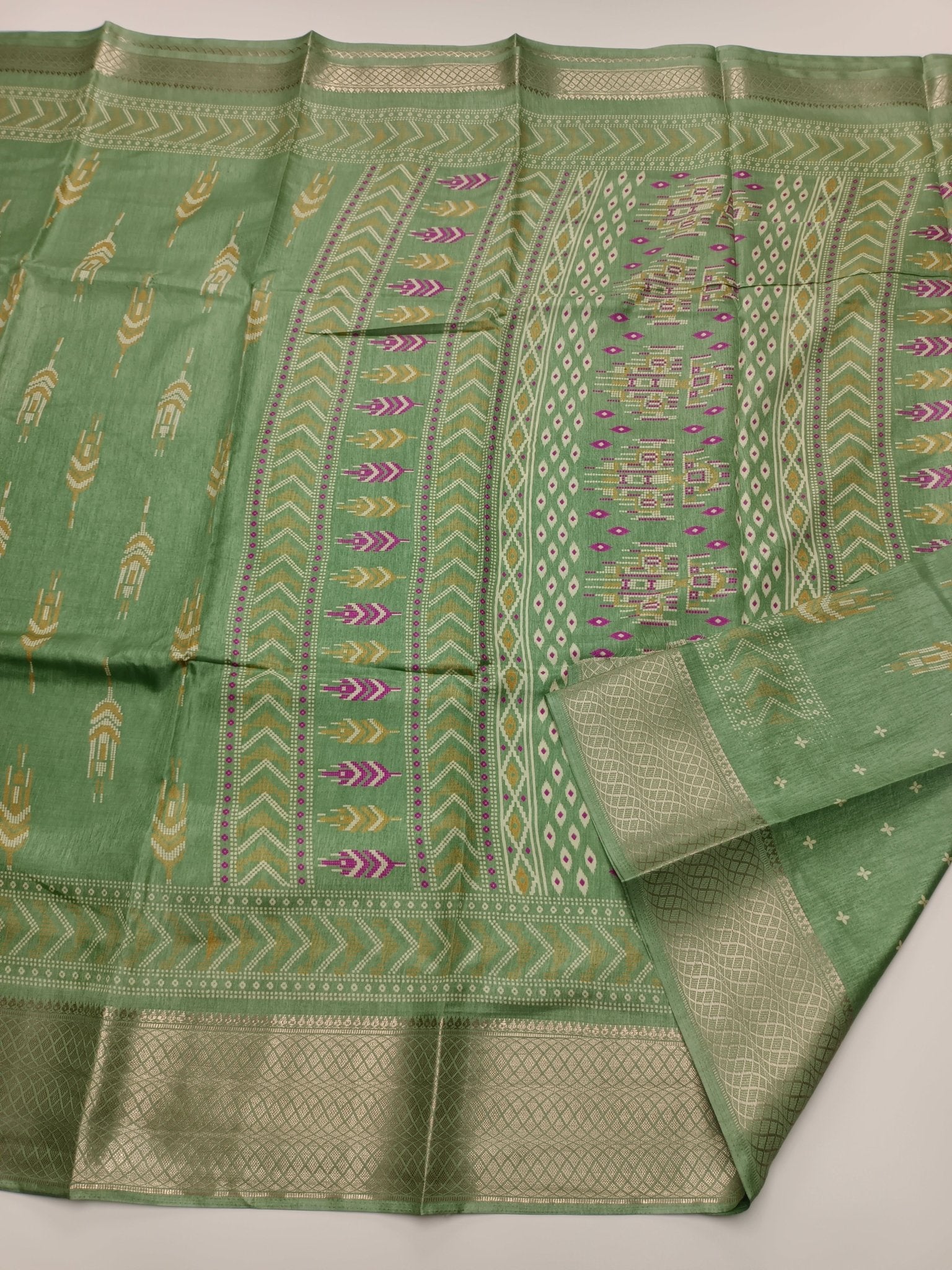 FANCY DOLA SILK SAREE - B S CHANNABASAPPA & SONS