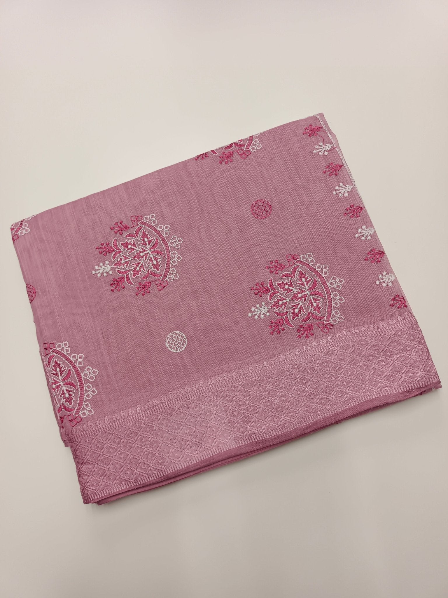 FANCY COTTON SAREE - B S CHANNABASAPPA & SONS