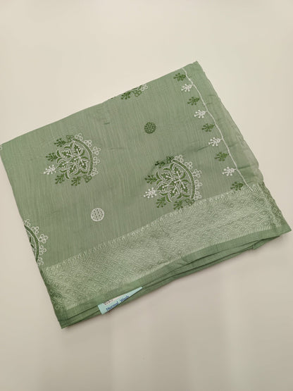 FANCY COTTON SAREE - B S CHANNABASAPPA & SONS