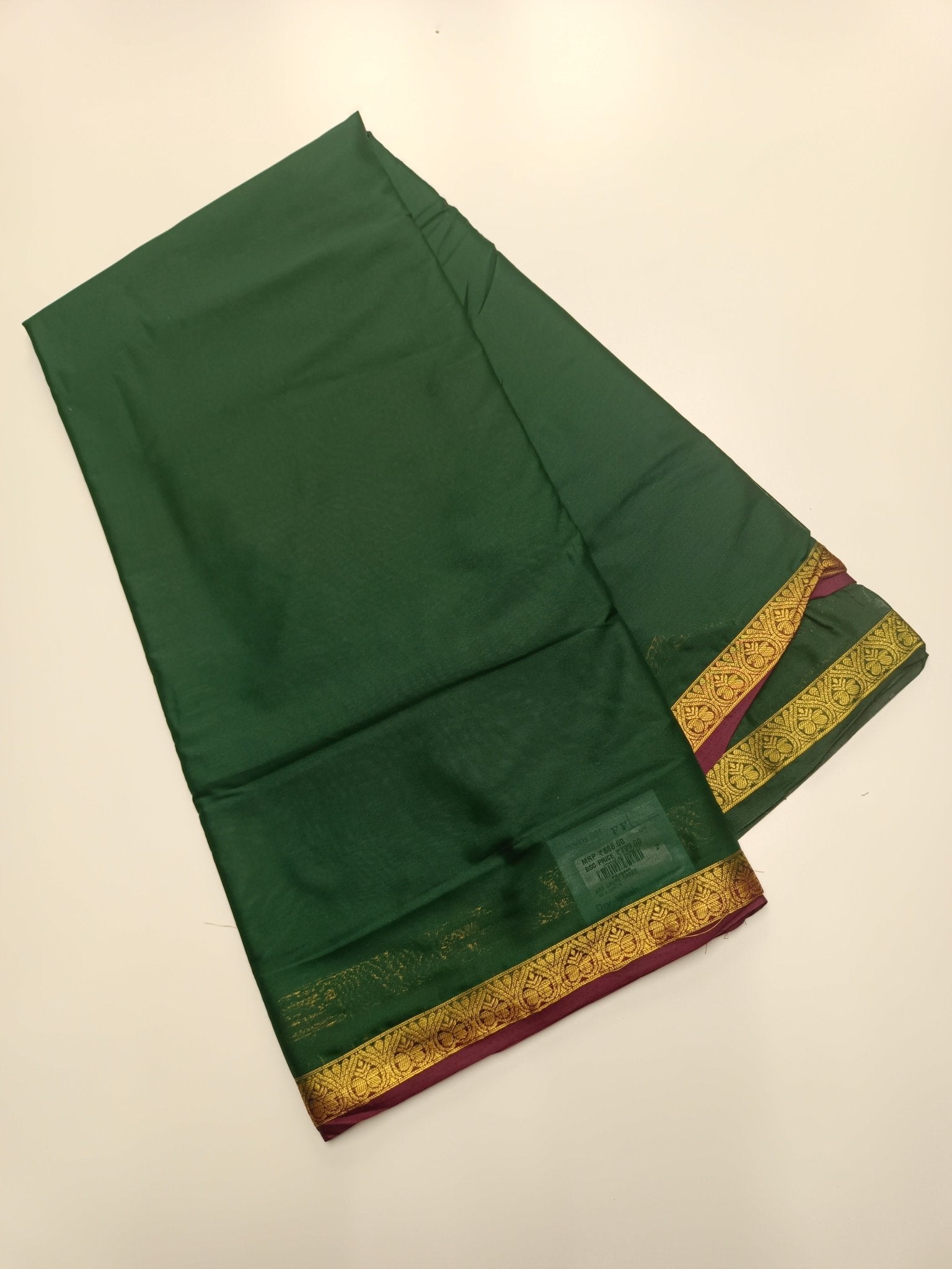 ART CREPE SILK SAREE - B S CHANNABASAPPA & SONS