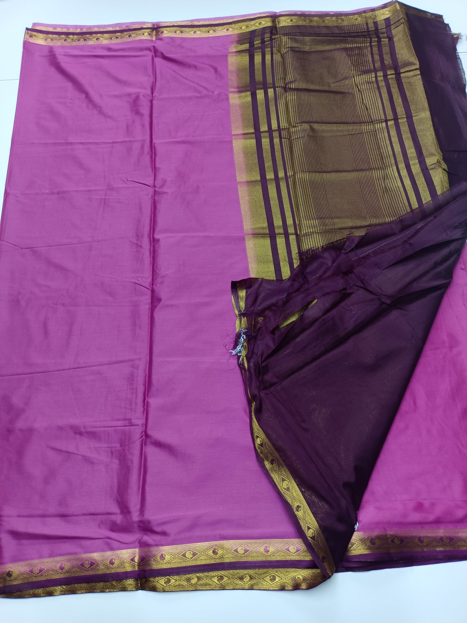 ART CREPE SILK SAREE - B S CHANNABASAPPA & SONS