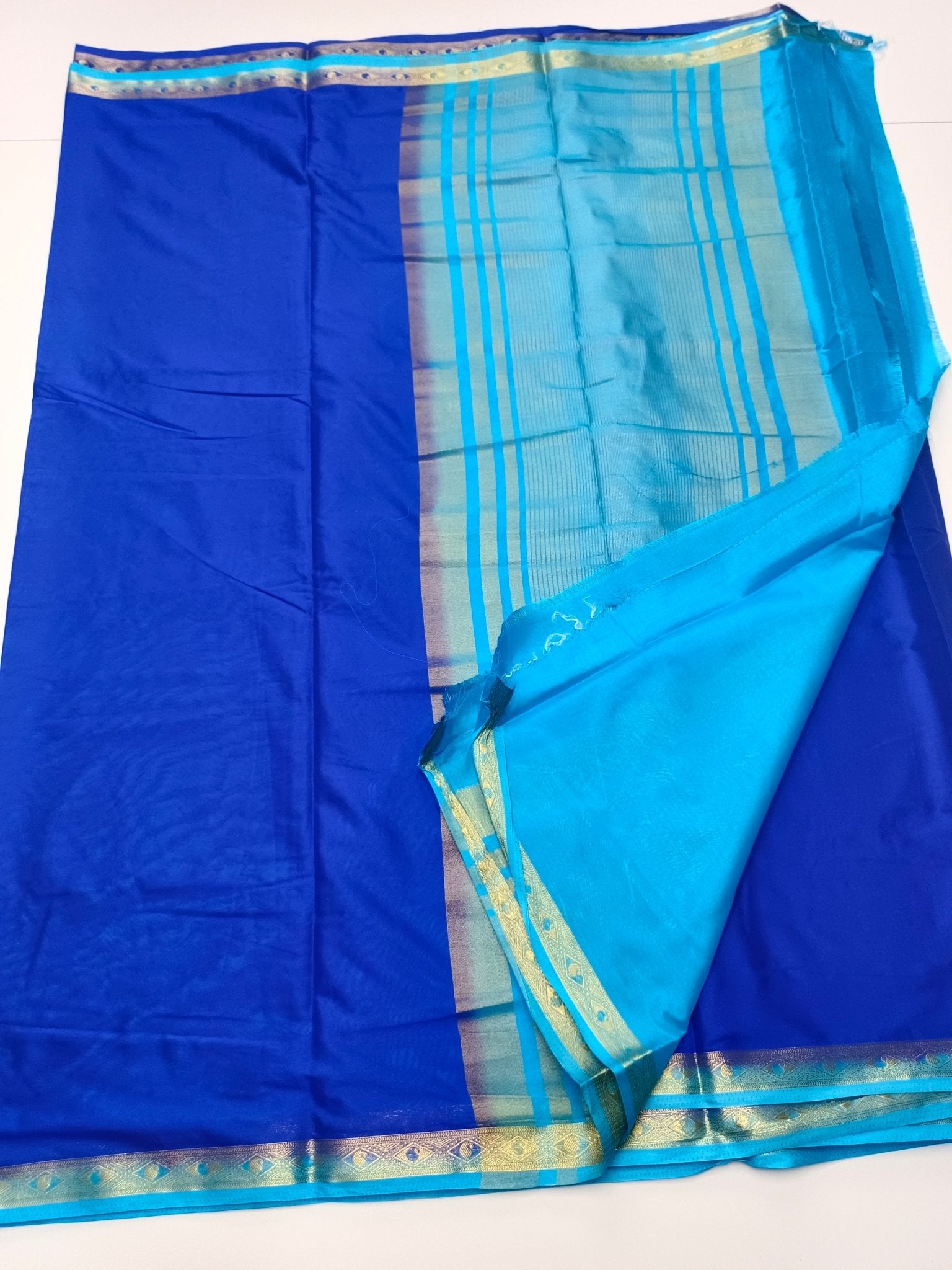 ART CREPE SILK SAREE - B S CHANNABASAPPA & SONS