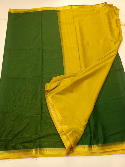 ART CREPE SILK SAREE - B S CHANNABASAPPA & SONS
