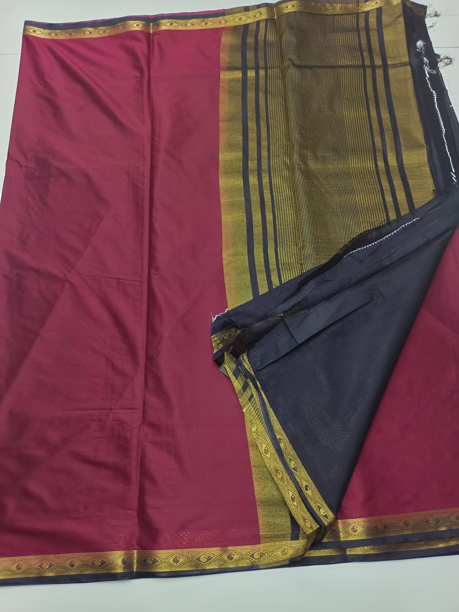 ART CREPE SILK SAREE - B S CHANNABASAPPA & SONS