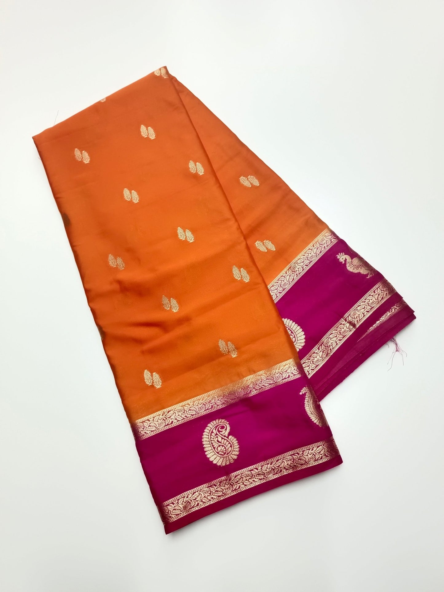 SEMI CREPE SILK SAREE - B S CHANNABASAPPA & SONS