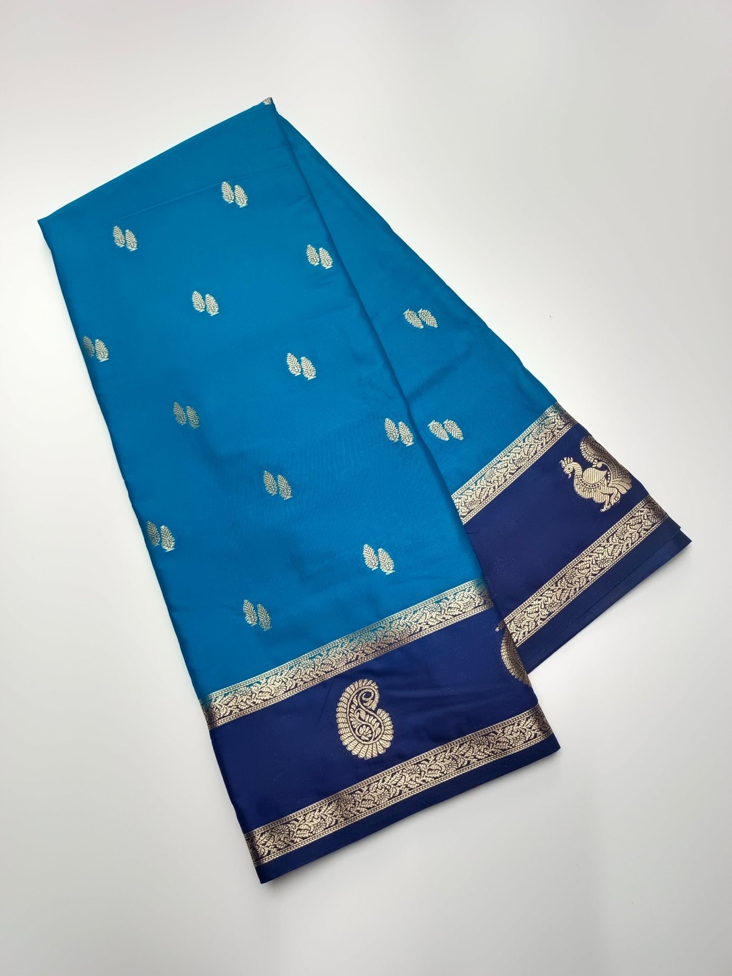 SEMI CREPE SILK SAREE - B S CHANNABASAPPA & SONS