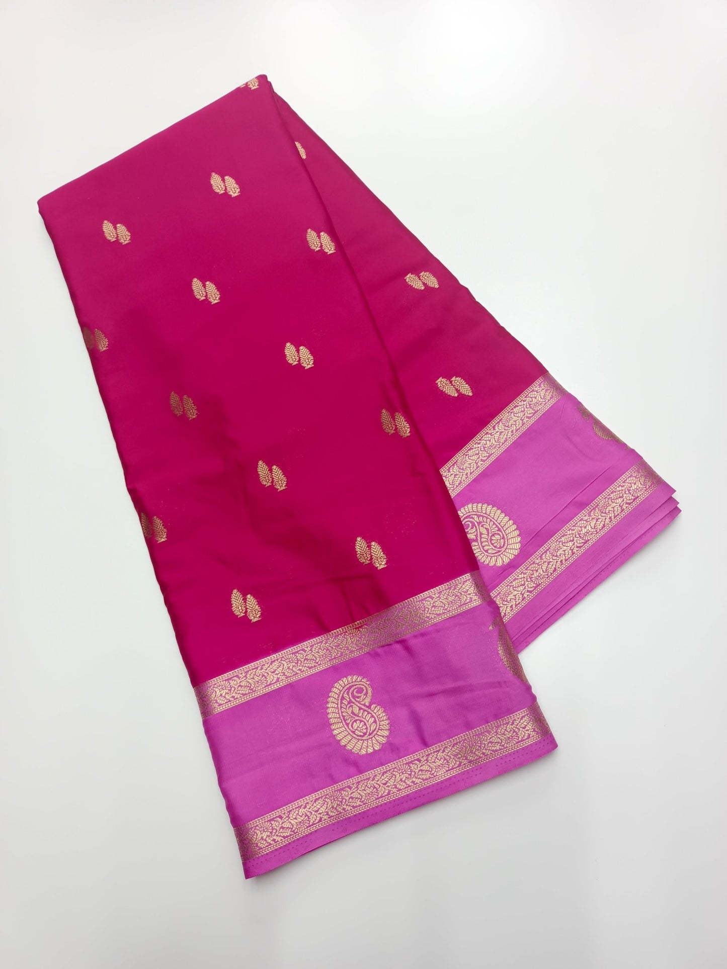 SEMI CREPE SILK SAREE - B S CHANNABASAPPA & SONS