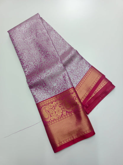 FANCY BROCADE SAREE - B S CHANNABASAPPA & SONS