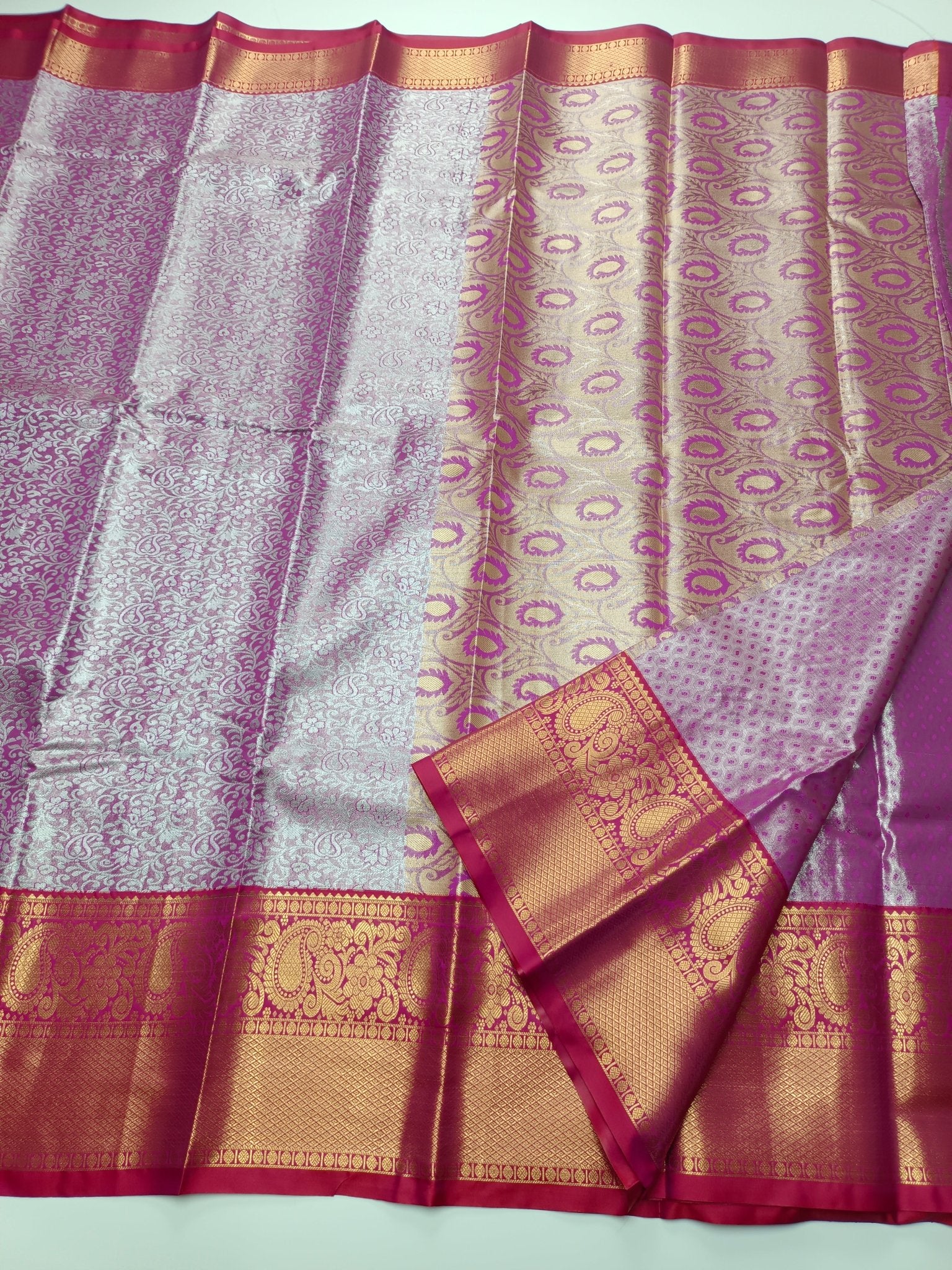 FANCY BROCADE SAREE - B S CHANNABASAPPA & SONS
