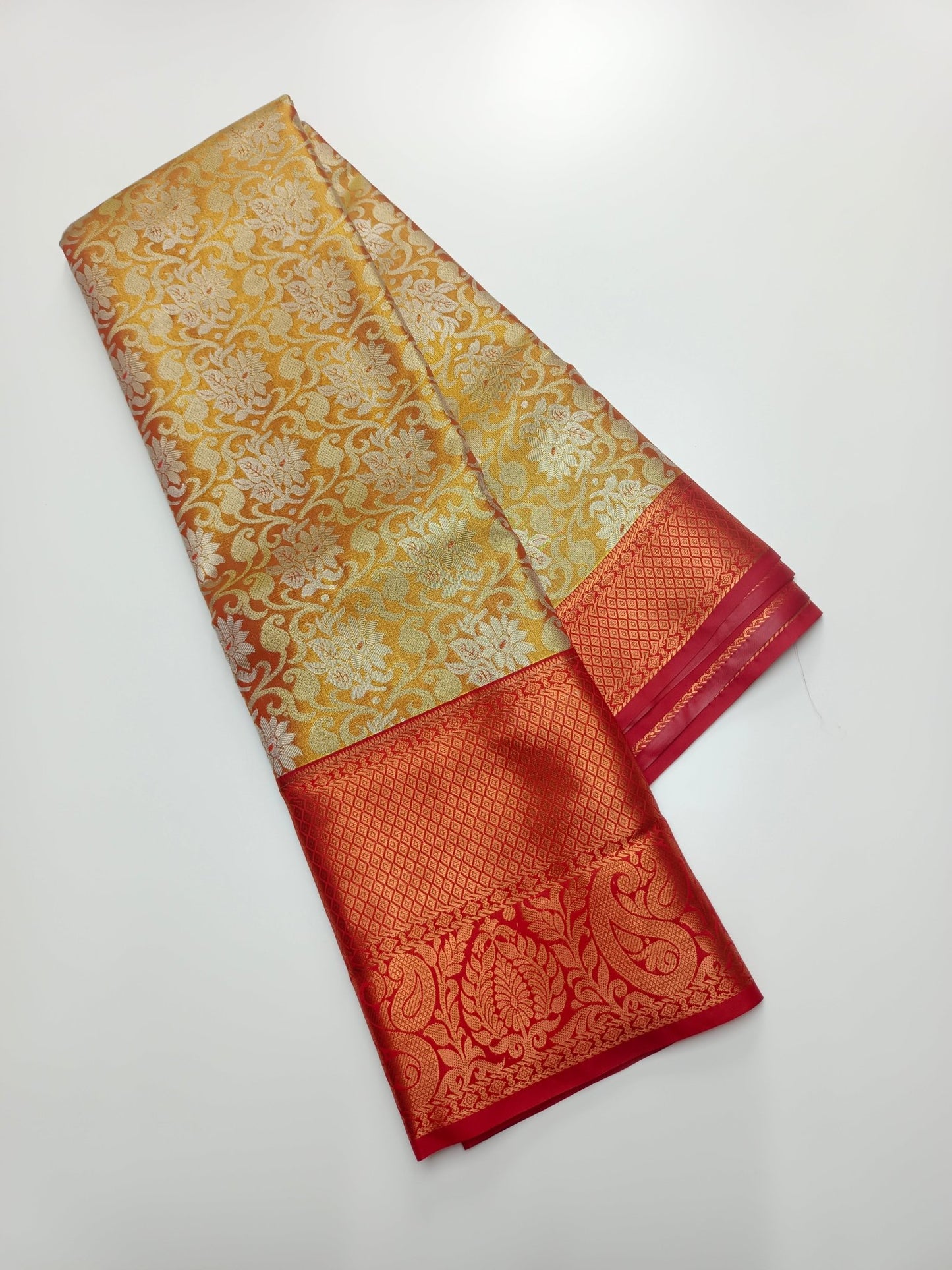 FANCY BROCADE SAREE - B S CHANNABASAPPA & SONS