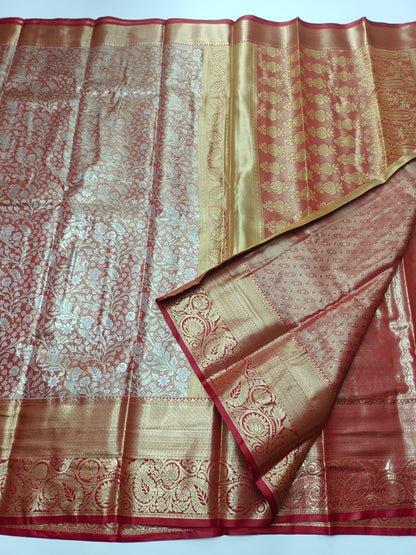 FANCY BROCADE SAREE - B S CHANNABASAPPA & SONS