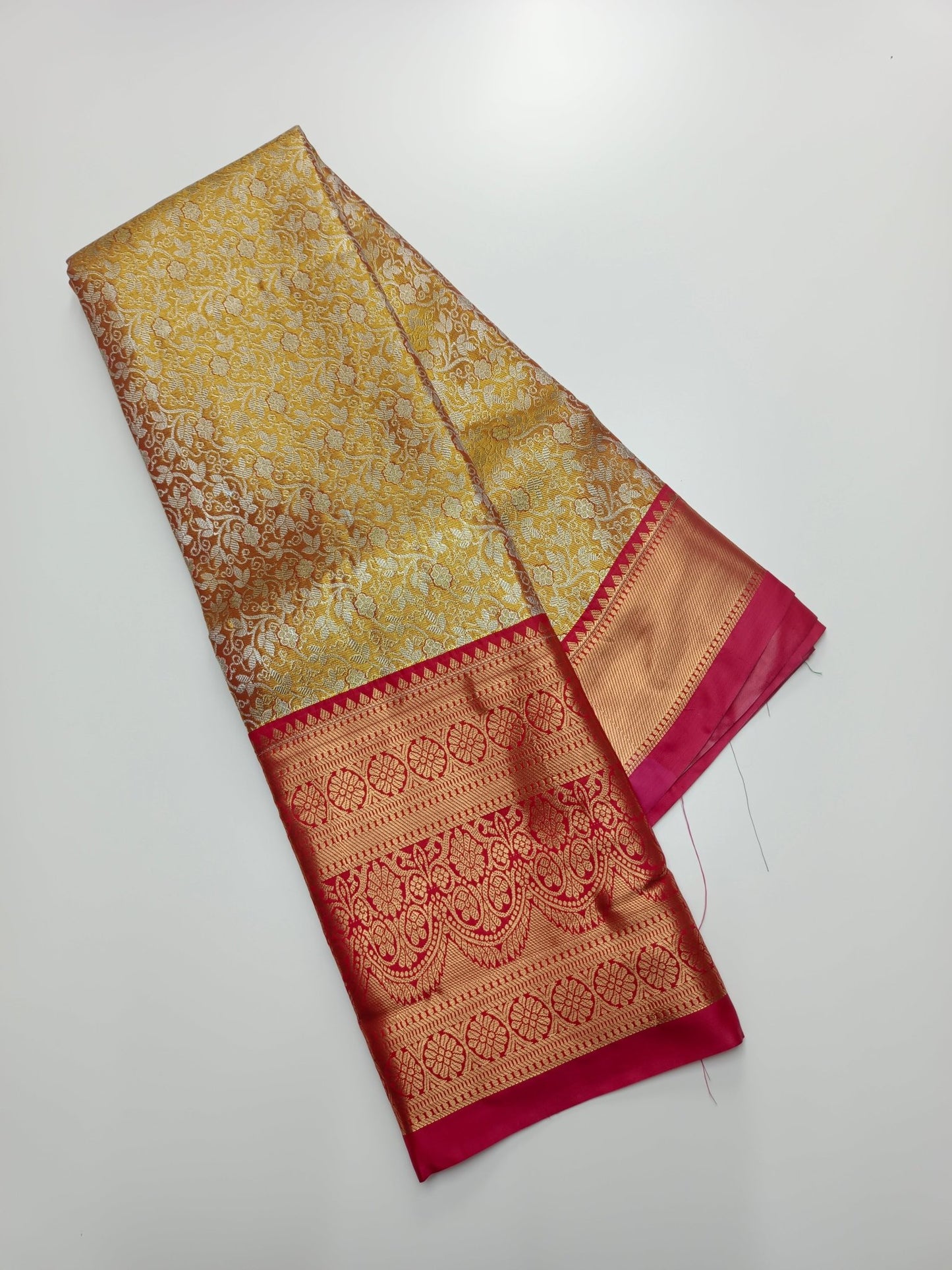 FANCY BROCADE SAREE - B S CHANNABASAPPA & SONS