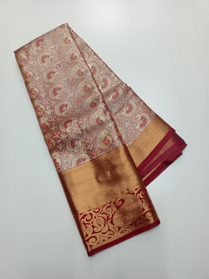 FANCY BROCADE SAREE - B S CHANNABASAPPA & SONS