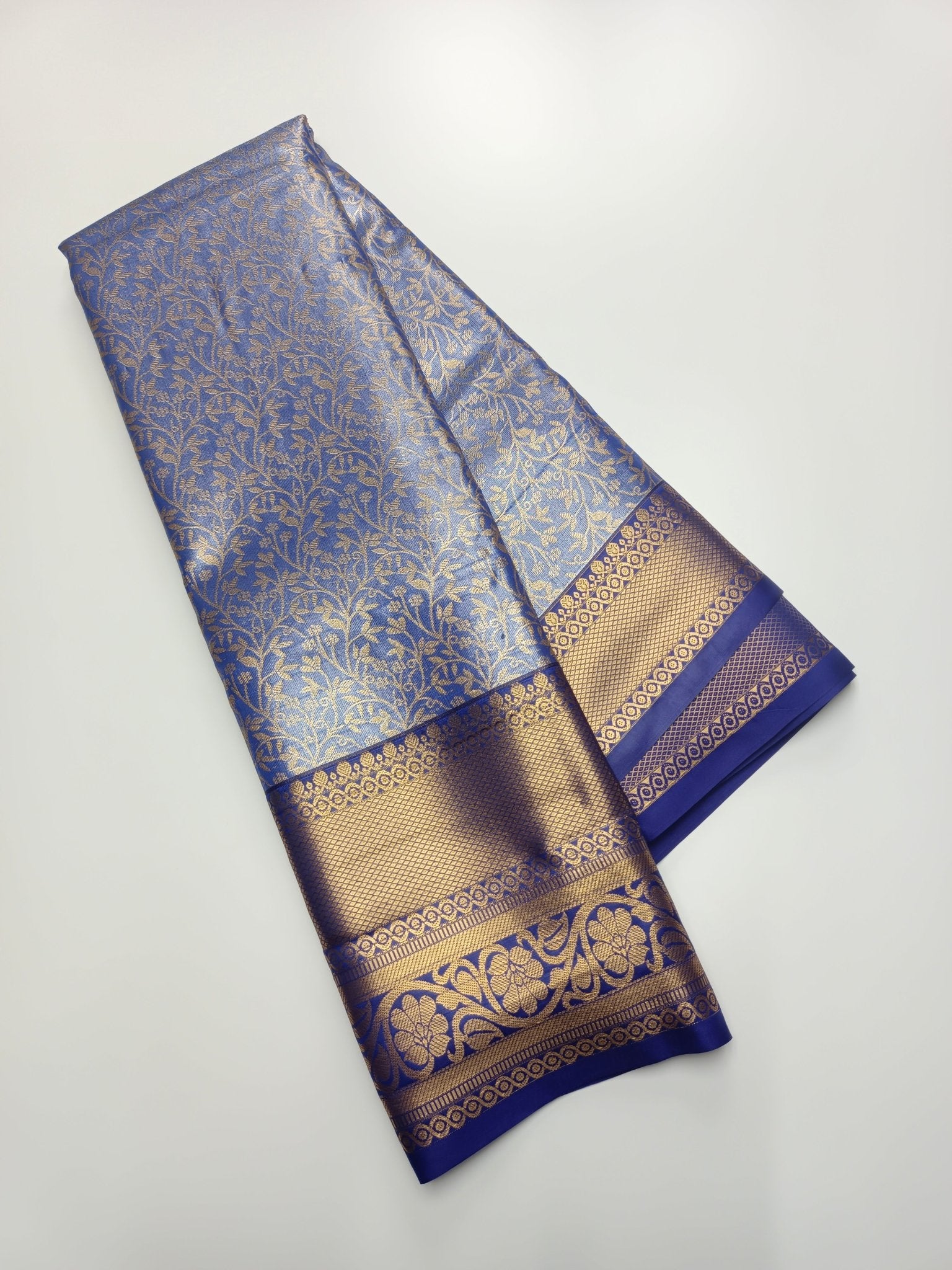 FANCY BROCADE SAREE - B S CHANNABASAPPA & SONS