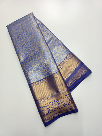 FANCY BROCADE SAREE - B S CHANNABASAPPA & SONS