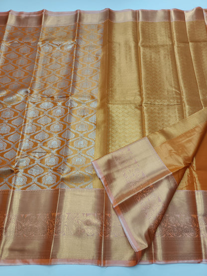 FANCY BROCADE SAREE - B S CHANNABASAPPA & SONS