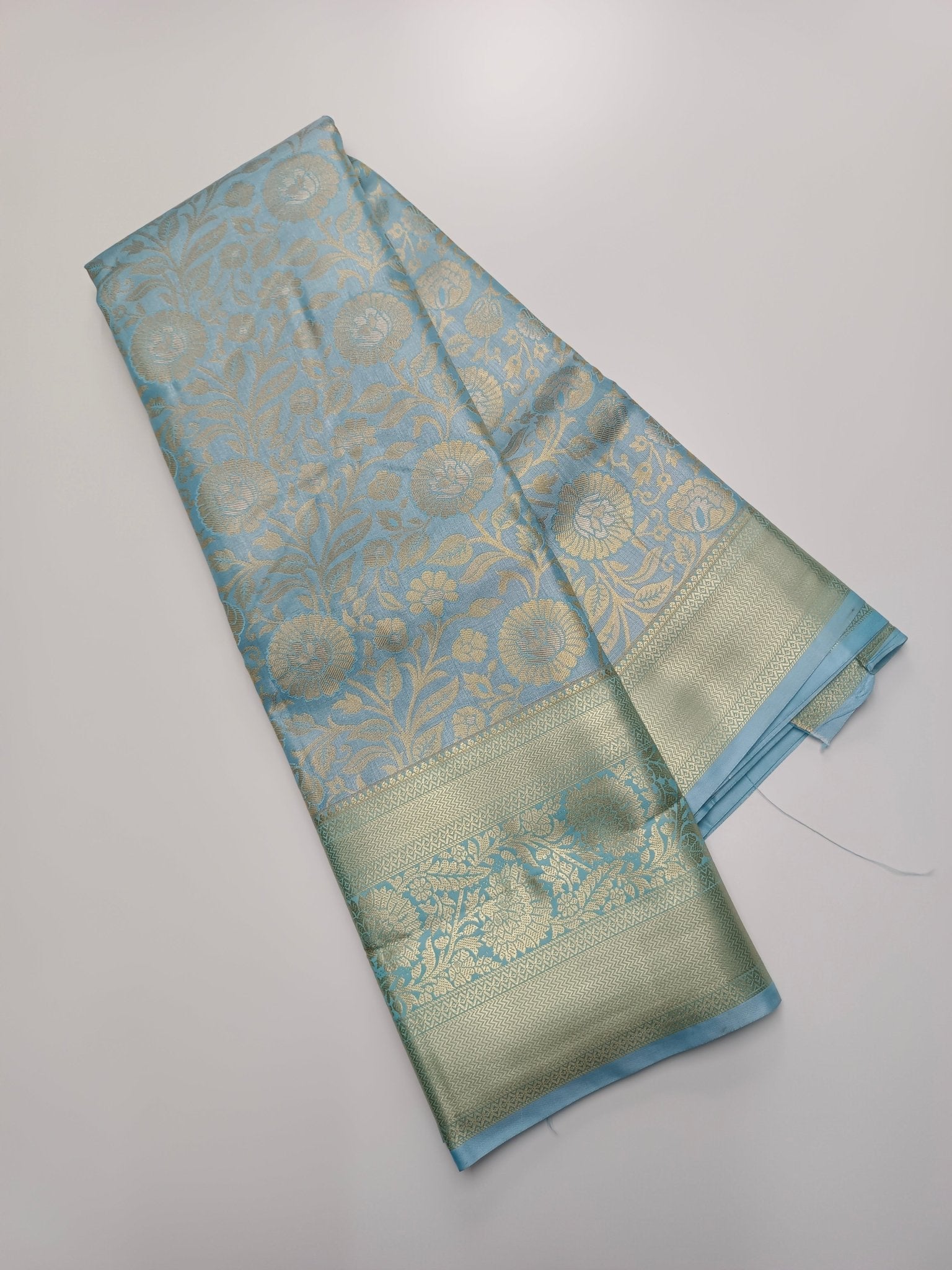 FANCY BROCADE SAREE - B S CHANNABASAPPA & SONS