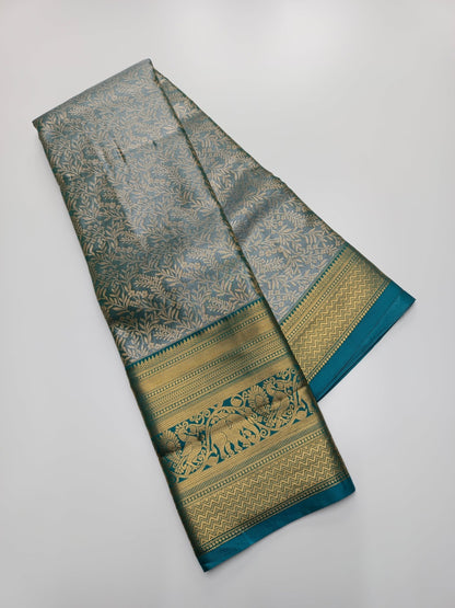 FANCY BROCADE SAREE - B S CHANNABASAPPA & SONS