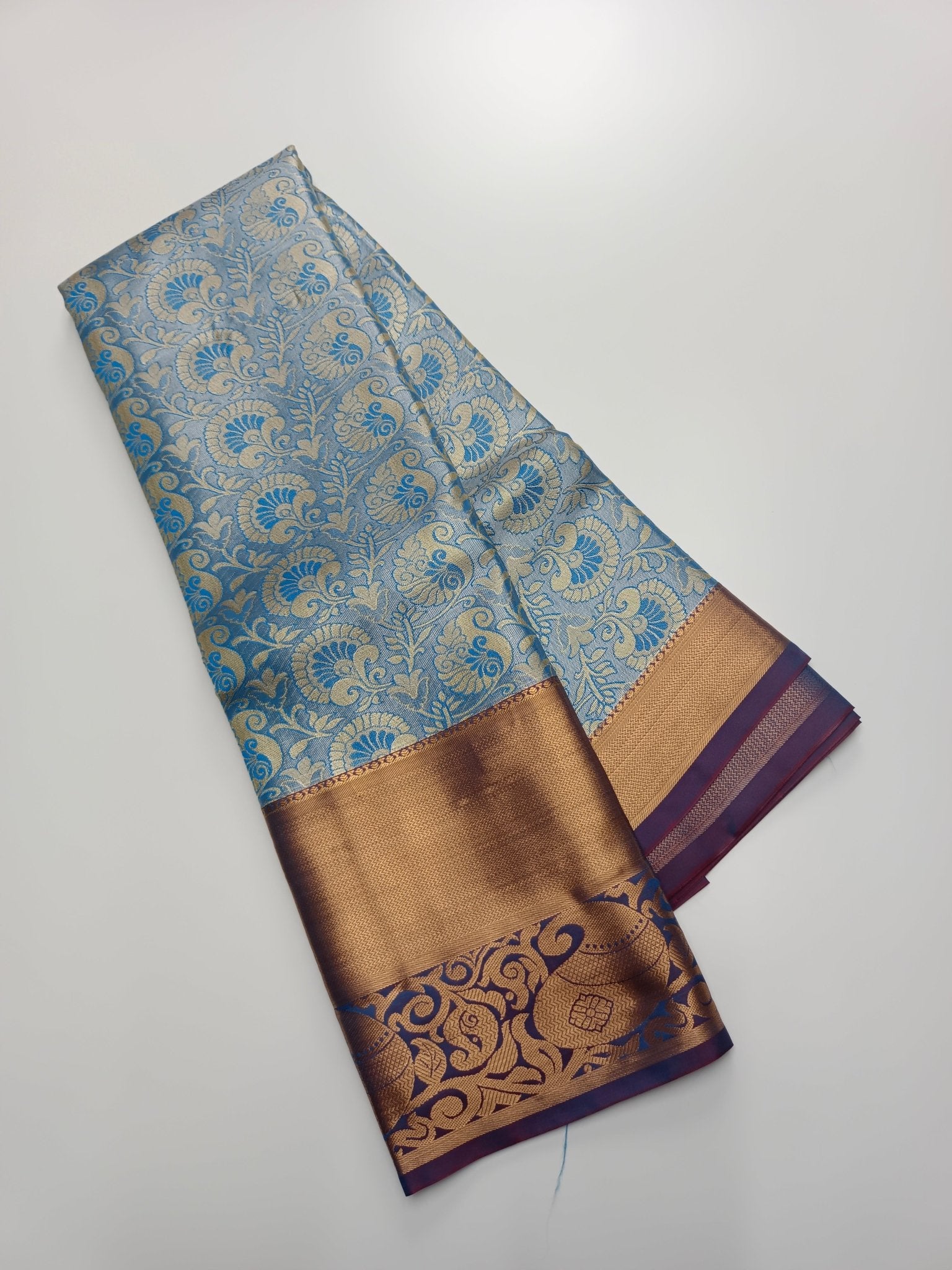FANCY BROCADE SAREE - B S CHANNABASAPPA & SONS