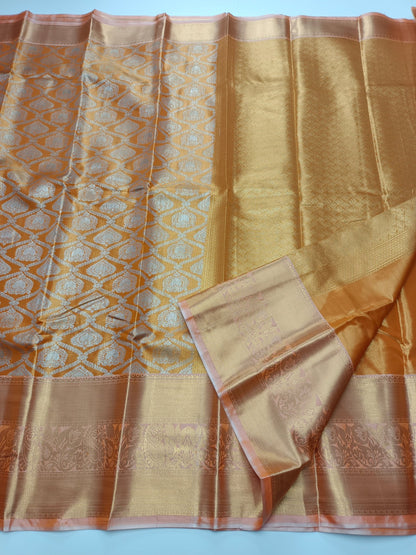 FANCY BROCADE SAREE - B S CHANNABASAPPA & SONS