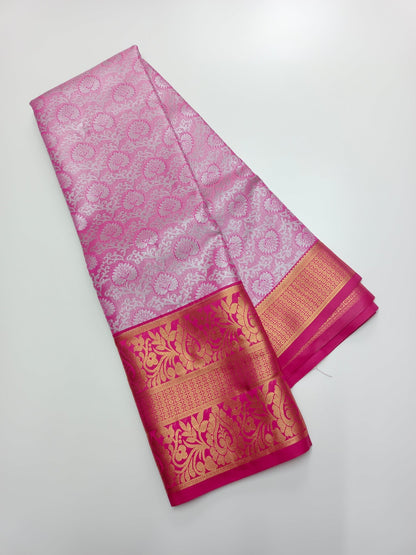 FANCY BROCADE SAREE - B S CHANNABASAPPA & SONS