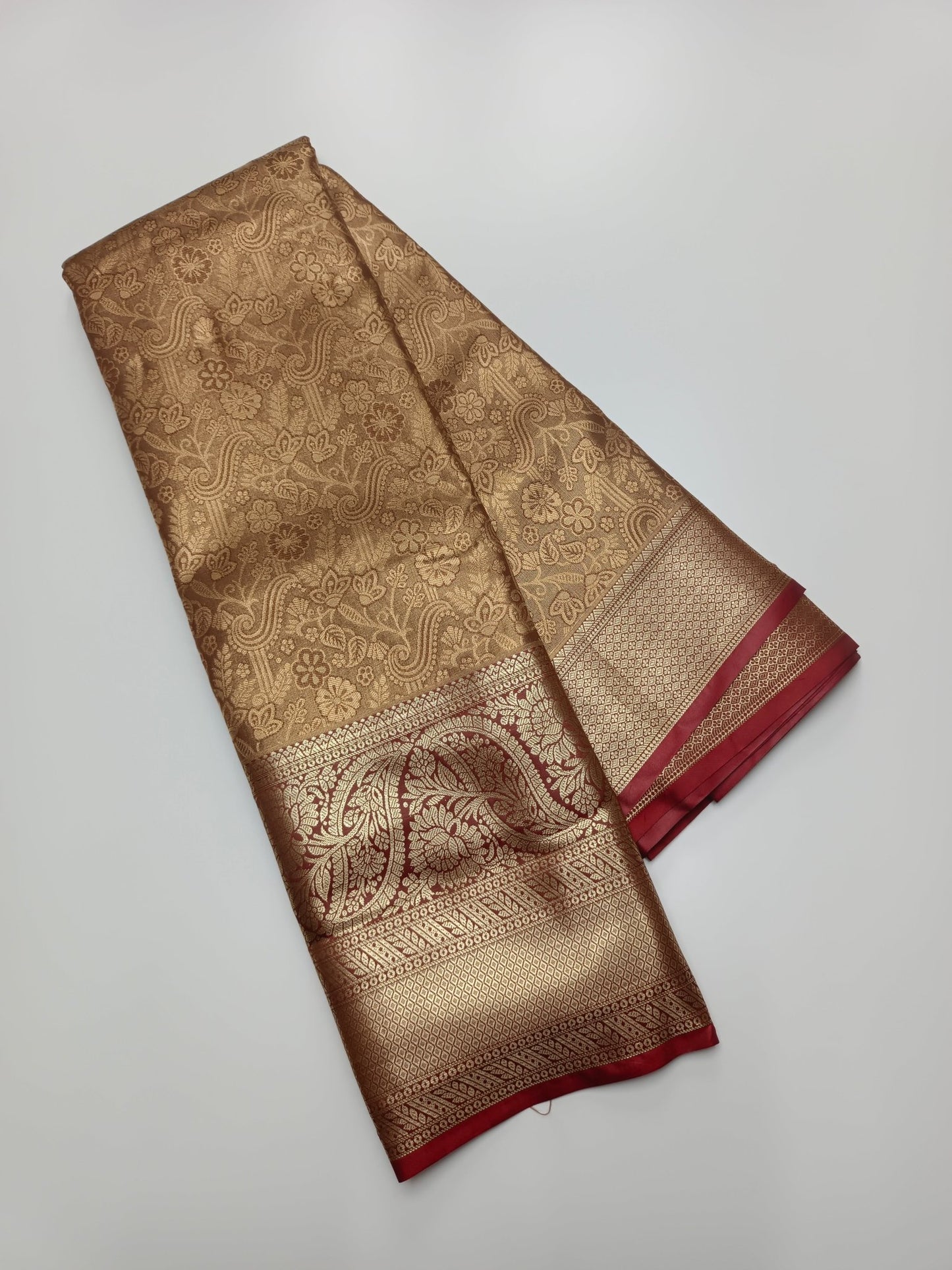 FANCY BROCADE SAREE - B S CHANNABASAPPA & SONS
