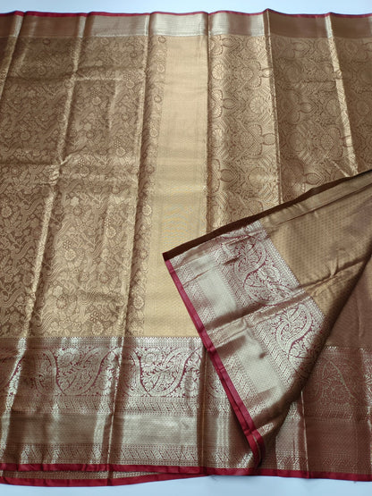 FANCY BROCADE SAREE - B S CHANNABASAPPA & SONS