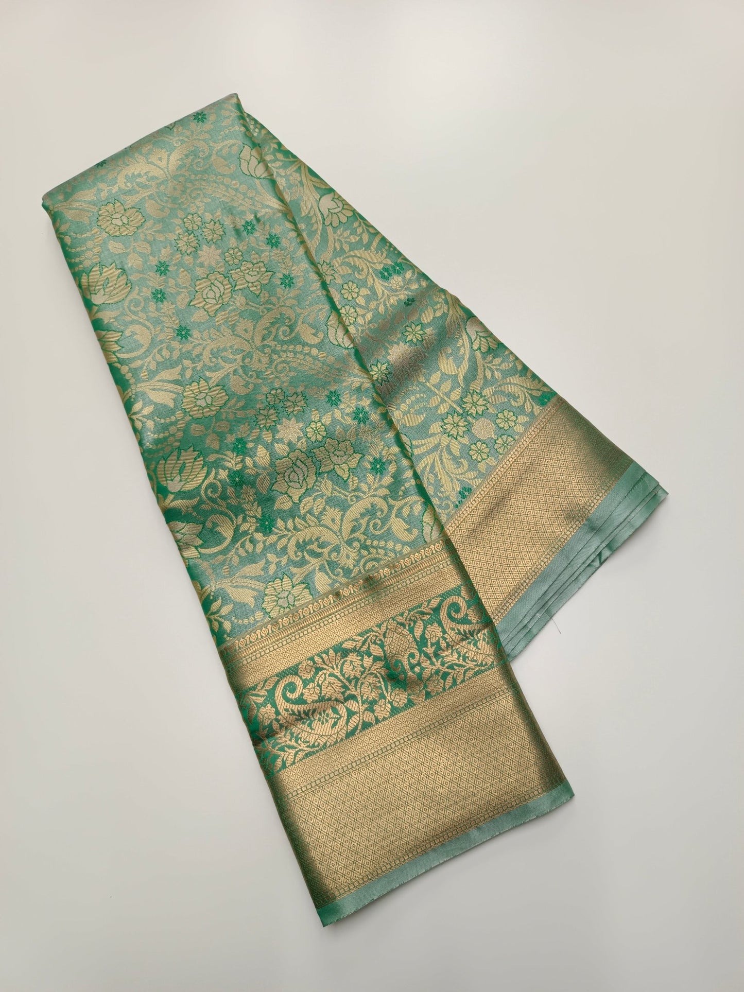 FANCY BROCADE SAREE - B S CHANNABASAPPA & SONS