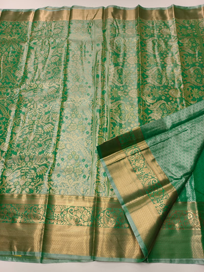 FANCY BROCADE SAREE - B S CHANNABASAPPA & SONS
