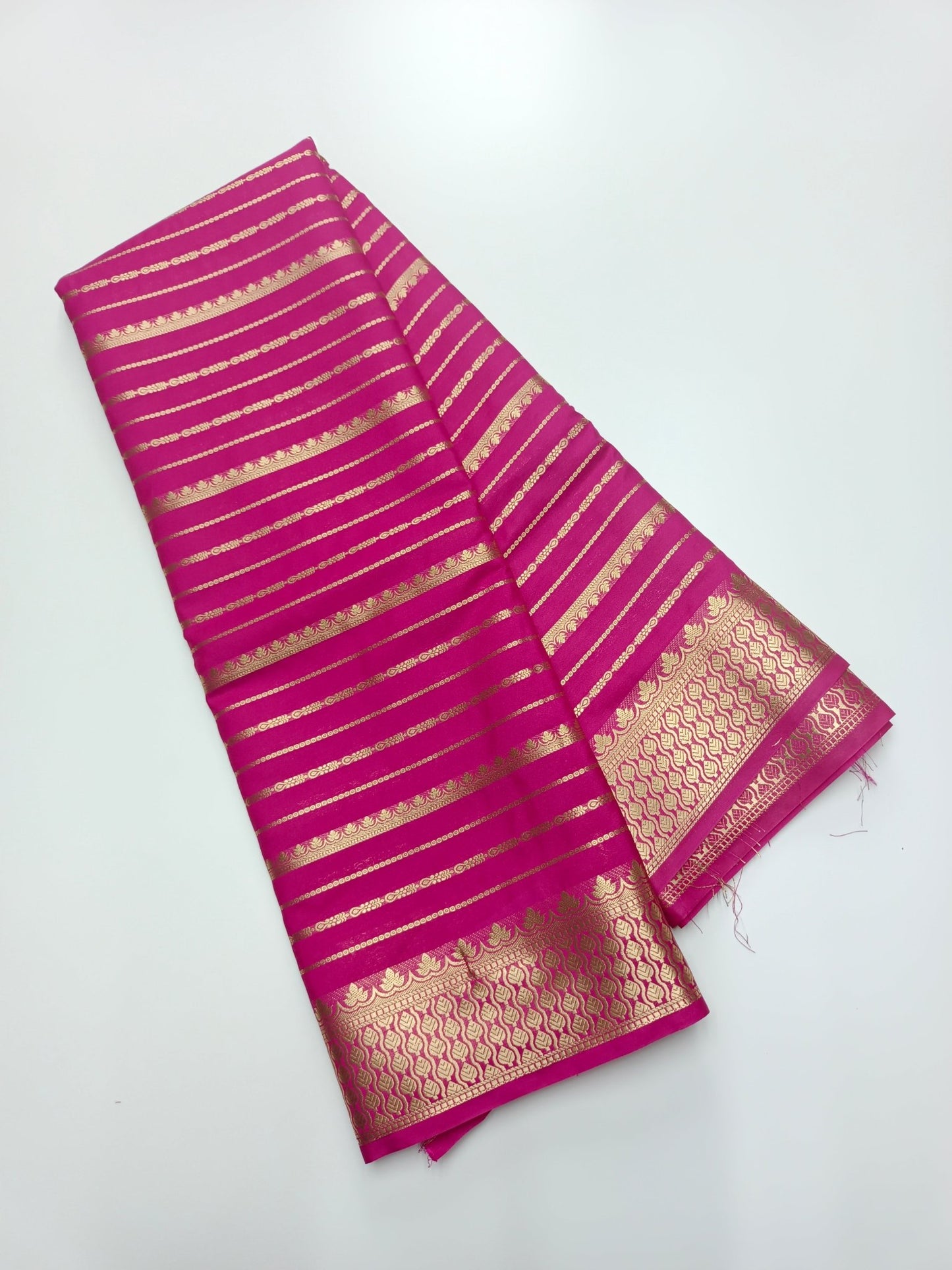 SEMI CREPE SILK SAREE - B S CHANNABASAPPA & SONS