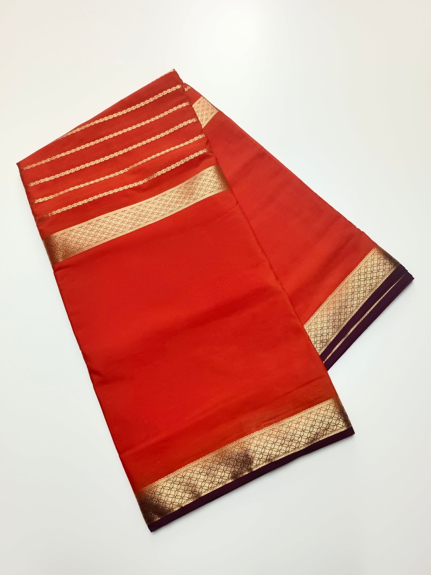 SEMI CREPE SILK SAREE - B S CHANNABASAPPA & SONS