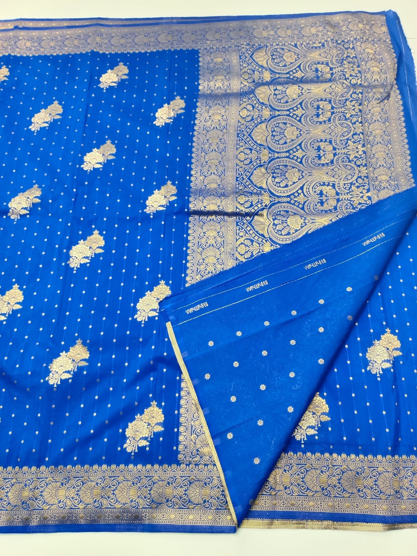 SEMI CREPE SILK SAREE - B S CHANNABASAPPA & SONS