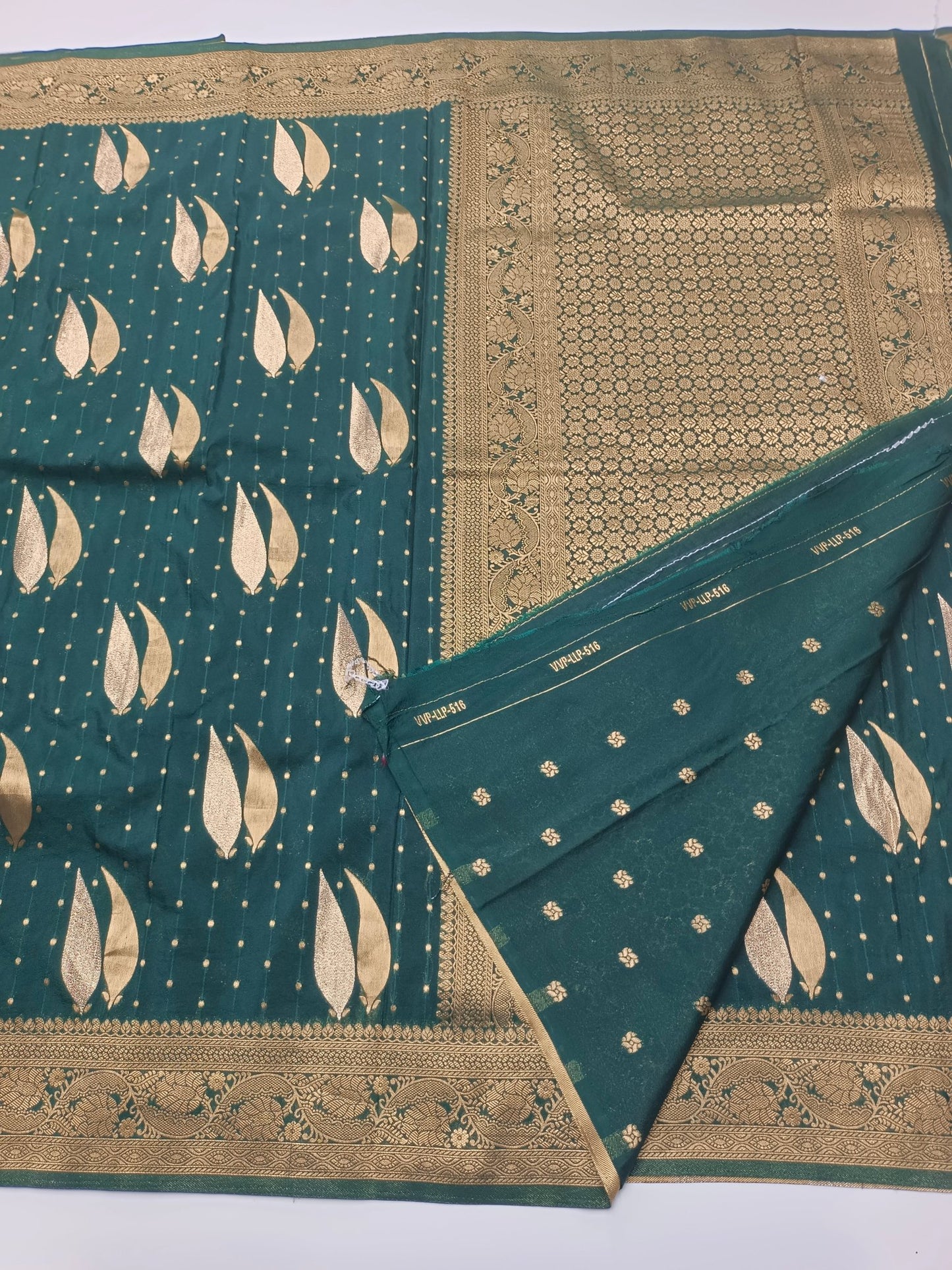 SEMI CREPE SILK SAREE - B S CHANNABASAPPA & SONS