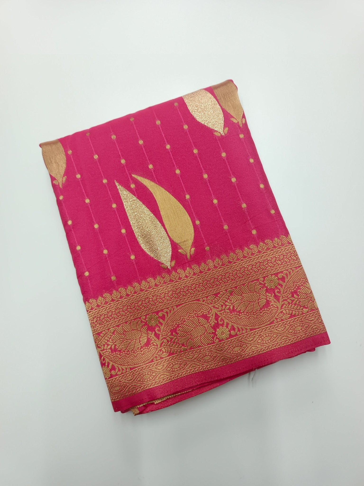 SEMI CREPE SILK SAREE - B S CHANNABASAPPA & SONS