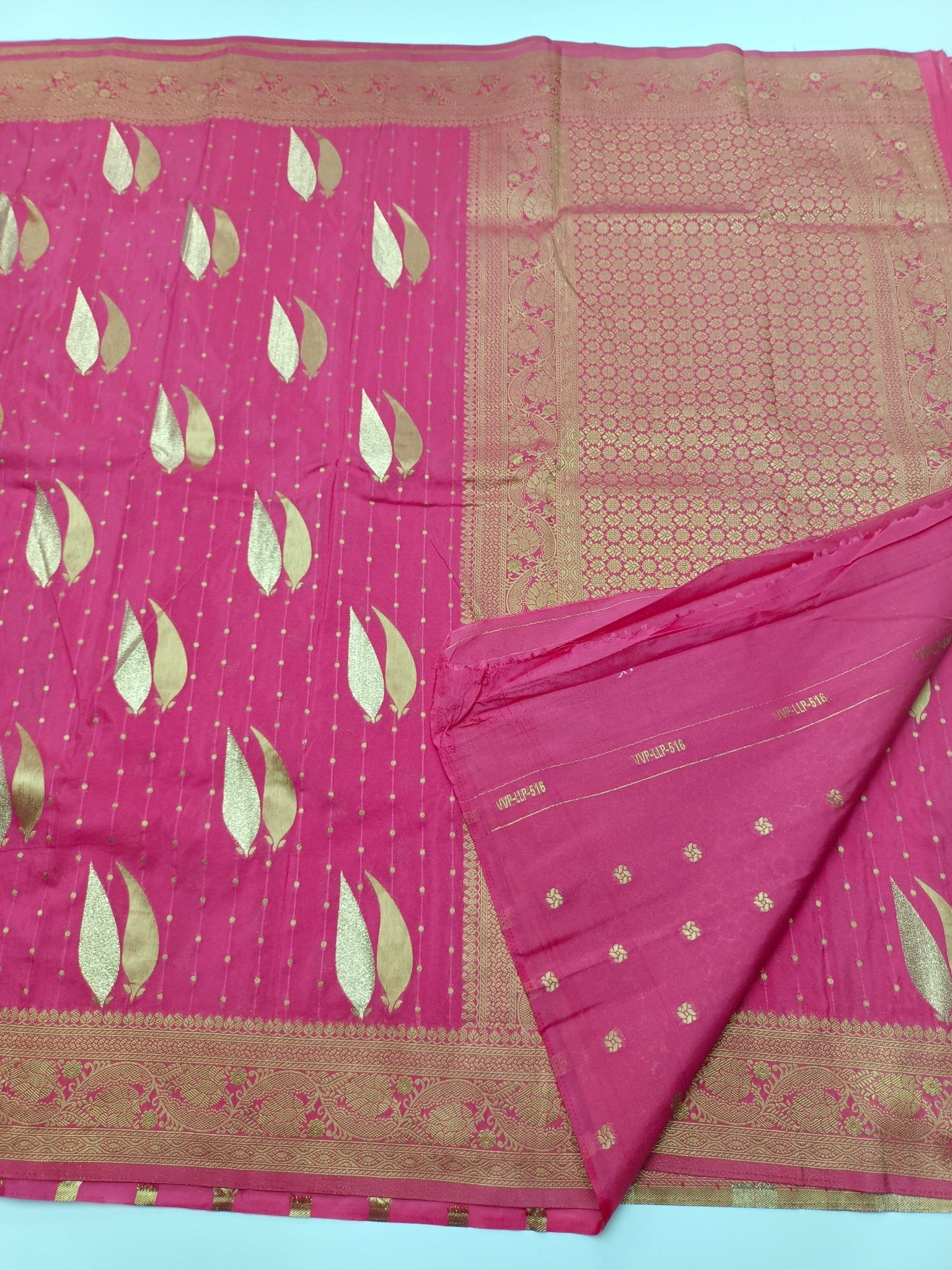 SEMI CREPE SILK SAREE - B S CHANNABASAPPA & SONS