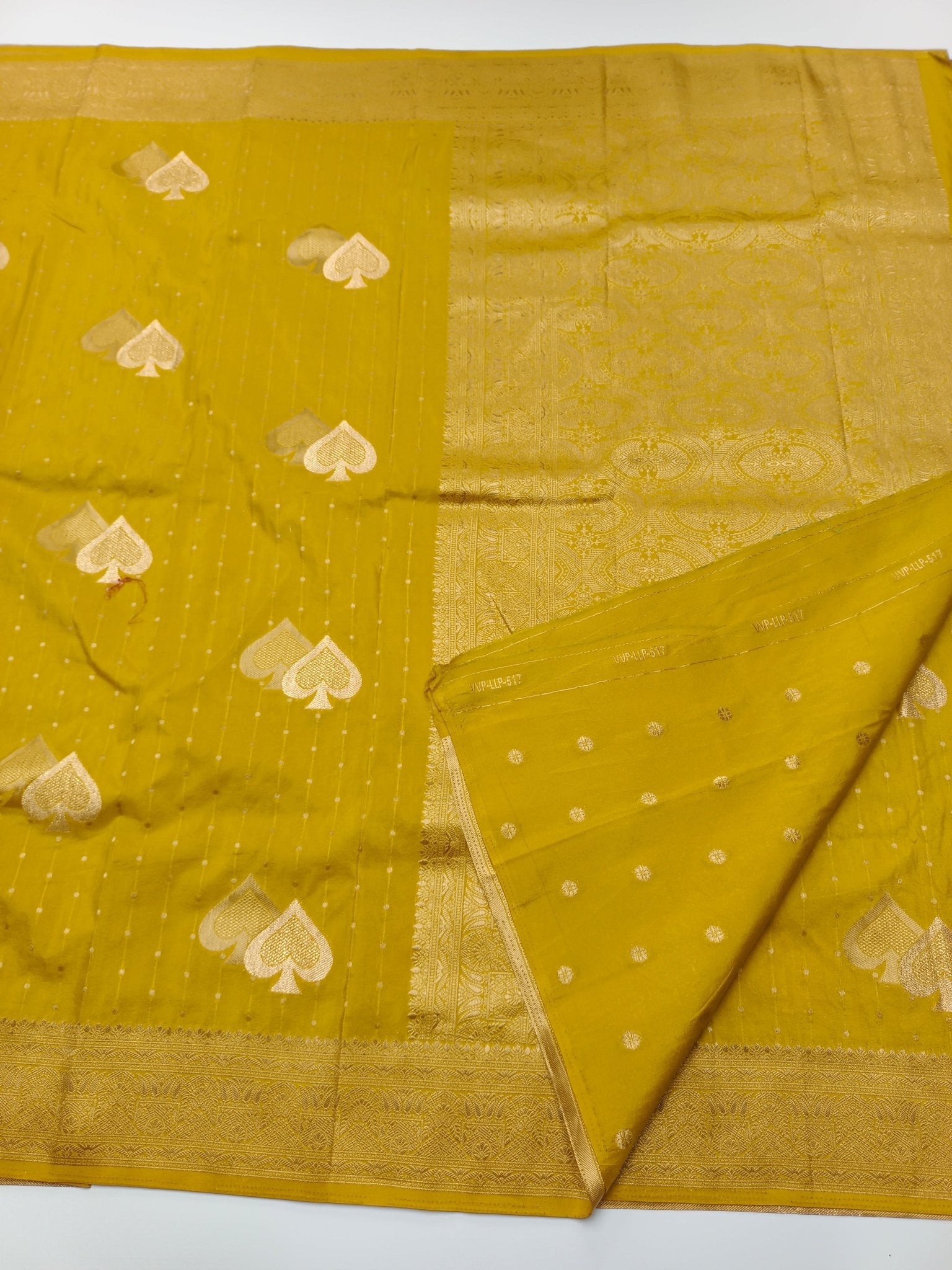 SEMI CREPE SILK SAREE - B S CHANNABASAPPA & SONS
